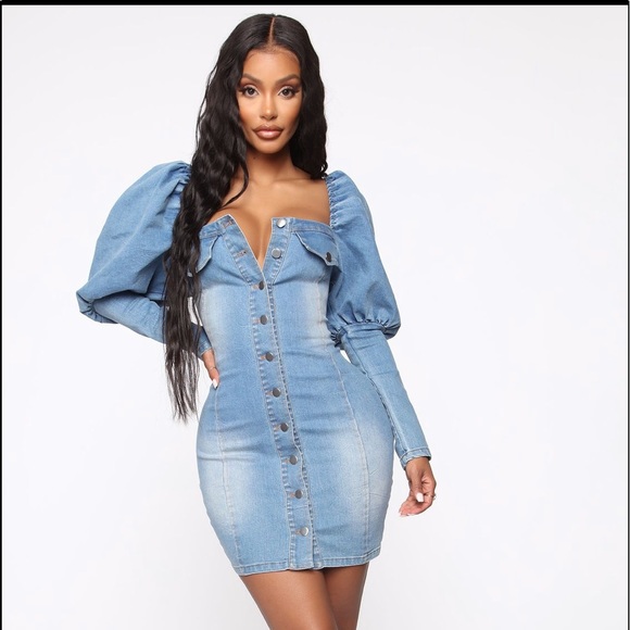 fancy denim dresses